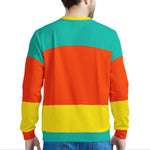 ToneyT Men's All Over Print Sweater