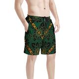 MX Machtees (Green Lagoon) Men's All Over Print Board Shorts