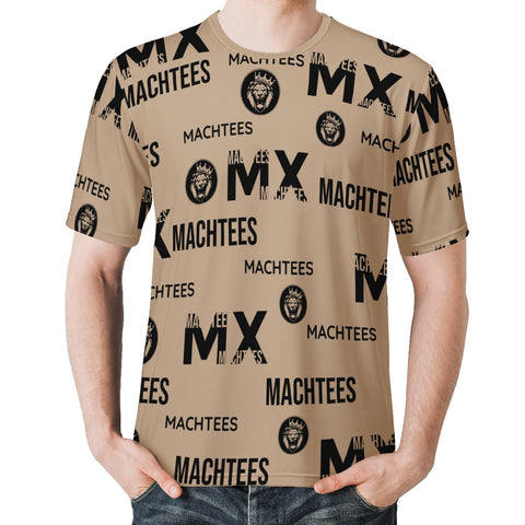 MX Machtees Men's All Over Print Basic Tee