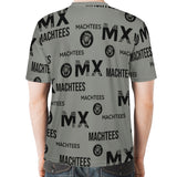 MX Machtees (HGrey) Men's All Over Print Basic Tee