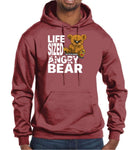 Life Size Angry Bear Champion 12 oz./lin. yd. Double yDry Eco Pullover Hood | S700