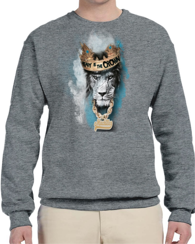 Machtees Heavy is the Crown Crewneck Sweatshirt