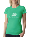 Blue Web "Oh the Irony" Tri-blend Tee