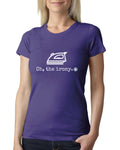 Blue Web "Oh the Irony" Tri-blend Tee
