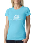 Blue Web "Oh the Irony" Tri-blend Tee