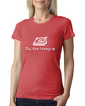 Blue Web "Oh the Irony" Tri-blend Tee