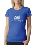 Blue Web "Oh the Irony" Tri-blend Tee