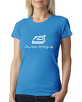 Blue Web "Oh the Irony" Tri-blend Tee
