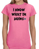 Blue Web - "I know what I’m doing" T-Shirt
