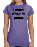 Blue Web - "I know what I’m doing" T-Shirt